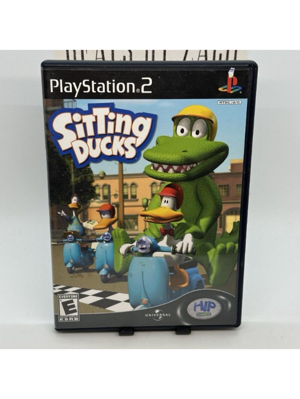 Sitting Ducks (Sony PlayStation 2 Black Label, 2004) Case And Disc Only Tested!